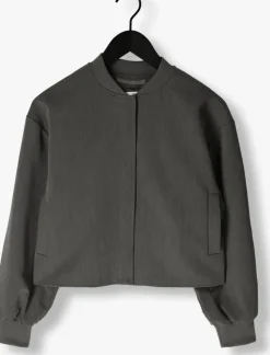 grijze selected femme jassen slfblake bomber