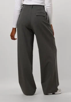 grijze selected femme pantalon slfblake pants