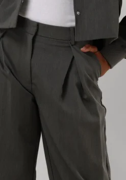 grijze selected femme pantalon slfblake pants