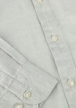 grijze selected homme casual overhemd slhslim-sun shirt ls noos