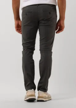 grijze selected homme chino slh175-slim new miles flex pant noos