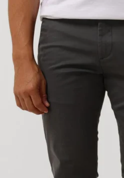 grijze selected homme chino slh175-slim new miles flex pant noos