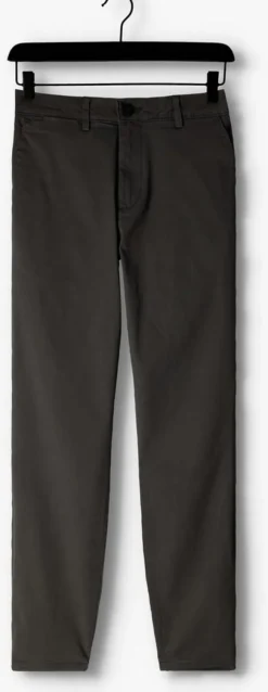 grijze selected homme chino slh175-slim new miles flex pant noos