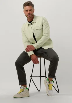 grijze selected homme chino slh175-slim new miles flex pant noos