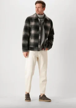 grijze selected homme coltrui slhcody ls knit relaxed roll neck