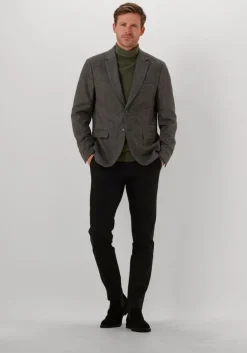 grijze selected homme colberts slhslim-reed wool blz