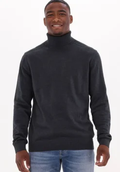 grijze selected homme coltrui slhberg roll neck noos