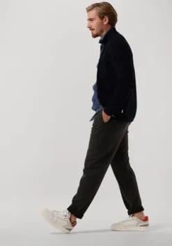 grijze selected homme joggingbroek slimtapered-selby sweat flex pant b