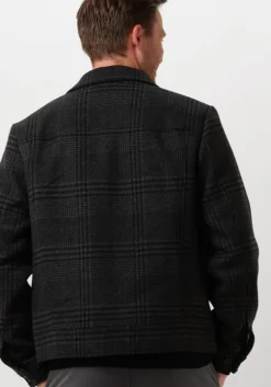 grijze selected homme overshirt slhnew filip jkt