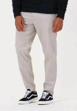 grijze selected homme pantalon slhslimtapered-york pants