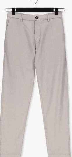 grijze selected homme pantalon slhslimtapered-york pants