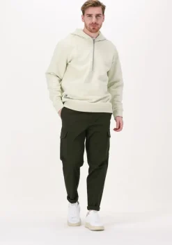 grijze selected homme sweater slhrelaxmajor hood sweat