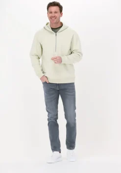 grijze selected homme sweater slhrelaxmajor hood sweat