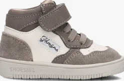 grijze shoesme hoge sneakers bn25w008