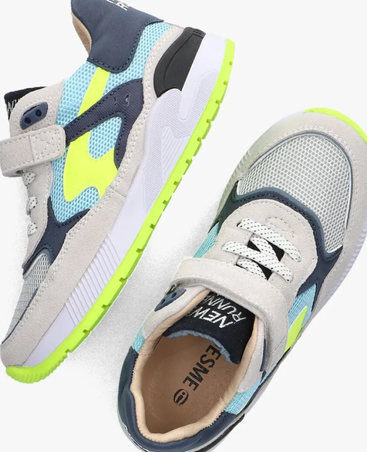 grijze shoesme lage sneakers st24s006