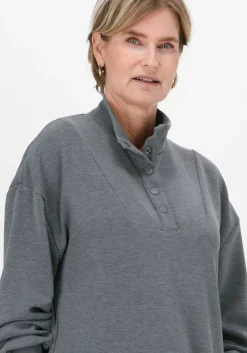 grijze simple midi jurk blair