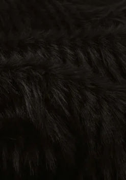 grijze stand studio faux fur jas genevieve coat