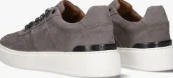 grijze stefano lauran lage sneakers star 003