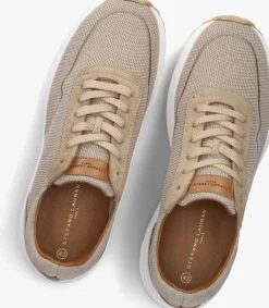 grijze stefano lauran lage sneakers lj2505