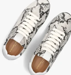 grijze stefano lauran lage sneakers 1slick100