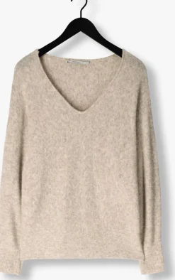 grijze summum trui oversized sweater wool elastane blend knit