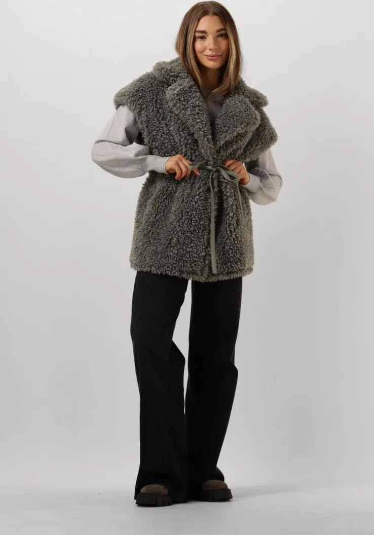 grijze summum trui round neck sweater soft viscose polyamide knit