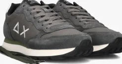 grijze sun68 lage sneakers tom solid
