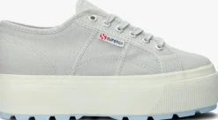 grijze superga lage sneakers 2790 tank