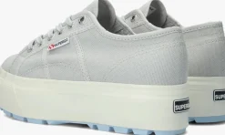 grijze superga lage sneakers 2790 tank