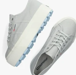 grijze superga lage sneakers 2790 tank