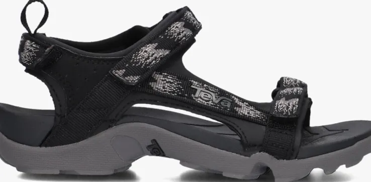 grijze teva platte sandalen tanza kids