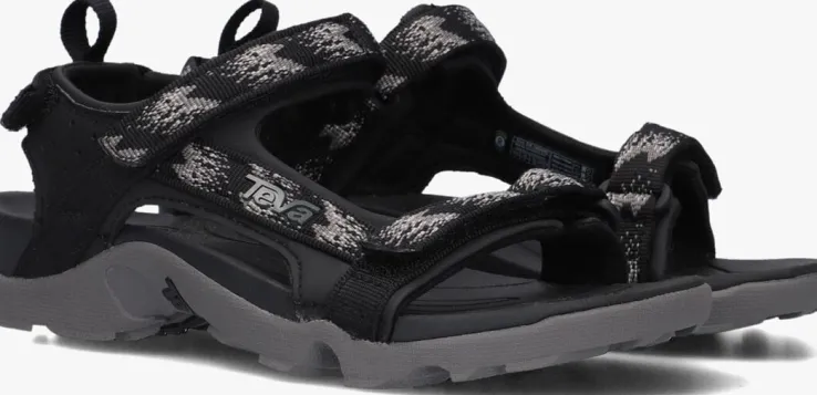 grijze teva platte sandalen tanza kids