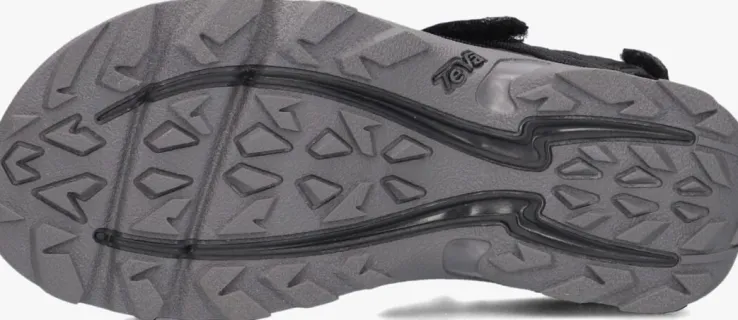 grijze teva platte sandalen tanza kids