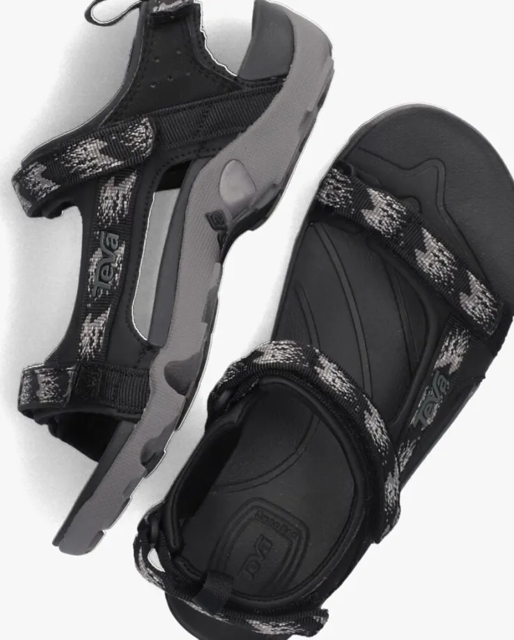 grijze teva platte sandalen tanza kids