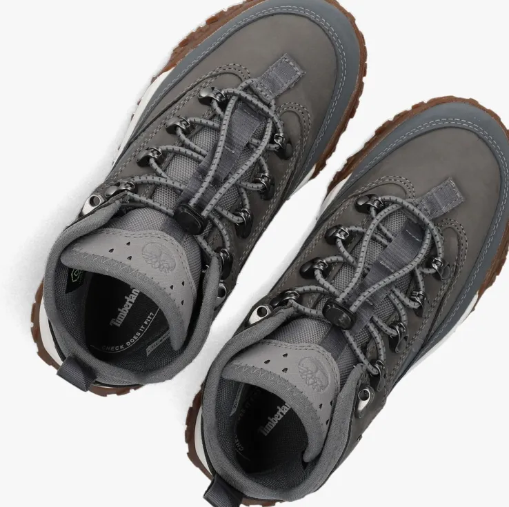 grijze timberland enkelboots greenstride motion 6 mid