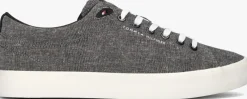 grijze tommy hilfiger lage sneakers th hi vulc low