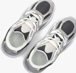 grijze tommy hilfiger lage sneakers th modern rugged runner