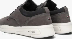 grijze tommy hilfiger lage sneakers hilfiger comfort hybrid shoe
