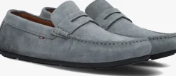grijze tommy hilfiger loafers casual hilfiger driver