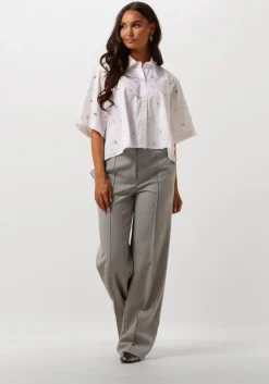 grijze twinset milano pantalon 242tp2161