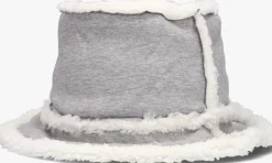 grijze ugg hoed bonded fleece bucket hat