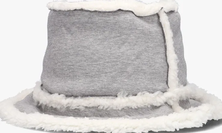 grijze ugg hoed bonded fleece bucket hat