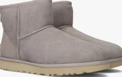 grijze ugg vachtlaarzen w classic mini ii