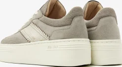 grijze via vai lage sneakers isa romi