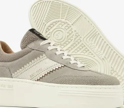 grijze via vai lage sneakers isa romi