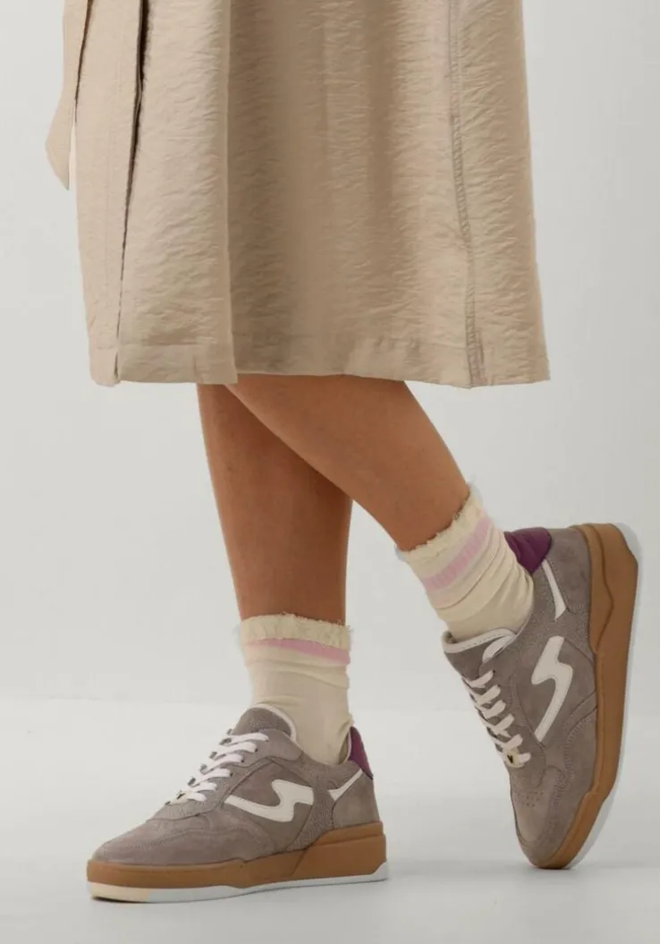 grijze via vai lage sneakers sam levi