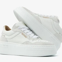 grijze via vai lage sneakers isa cecile