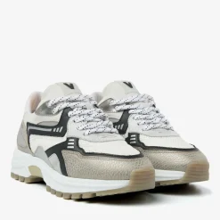 grijze via vai lage sneakers danae noah