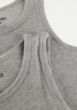grijze vingino singlets boys tank (2-pack)