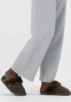 grijze warmbat pantoffels flurry